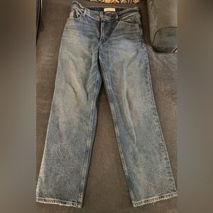 Abercrombie 90’s straight ultra high rise- 10S- barely worn, great condition